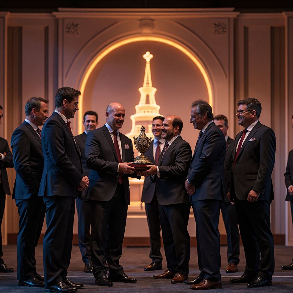 Award ceremony for travel excellence